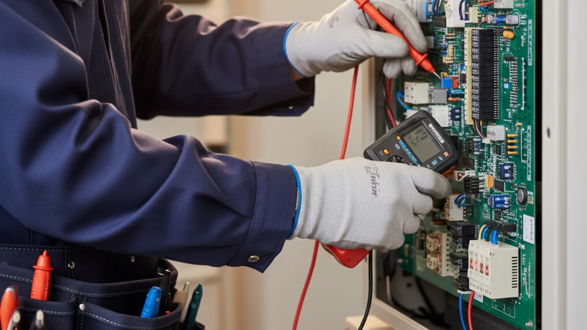 HVAC247PRO certified technician at work